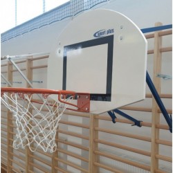 Tablica do koszykówki składana 112x78cm na drabinkę