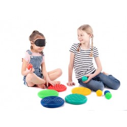 TULLO Dyski sensoryczne - gra pamięciowo dotykowa