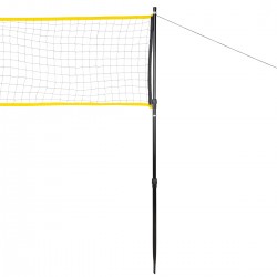 NILS Słupki do badmintona regulowane z siatką NT310