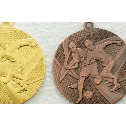 Medal piłka nożna 15050 kpl 3szt. śr.50mm