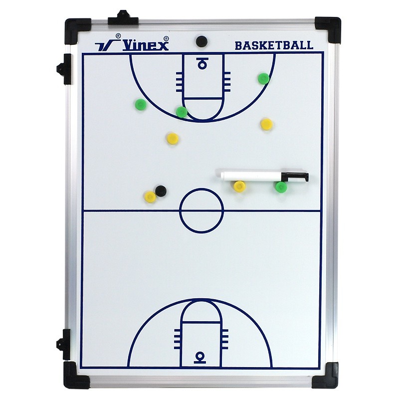Tablica taktyczna do koszykówki 60x45cm