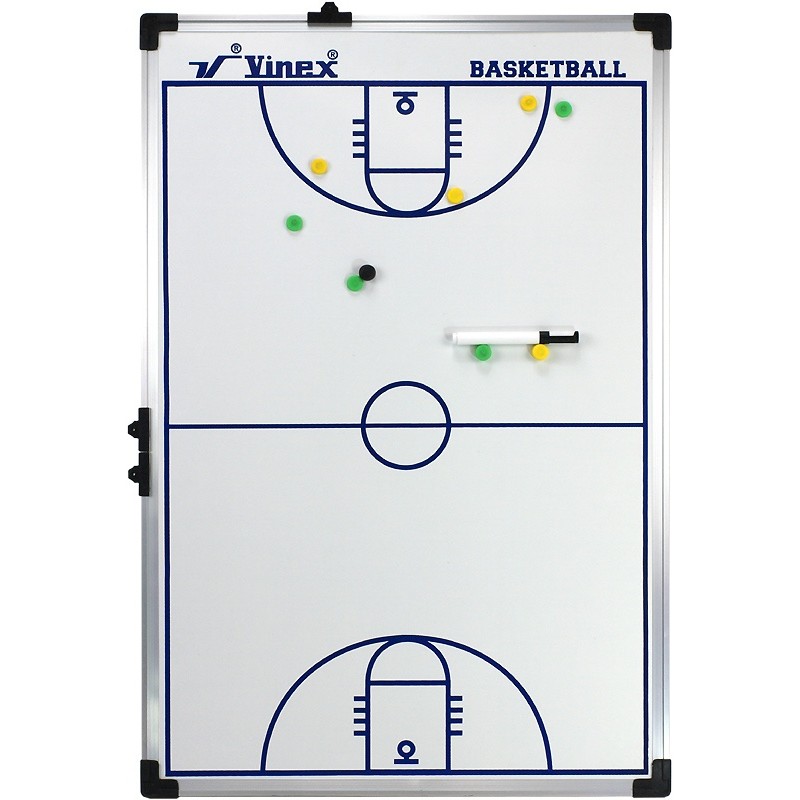 Tablica taktyczna do koszykówki 90x60cm