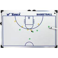 Tablica taktyczna do koszykówki 90x60cm