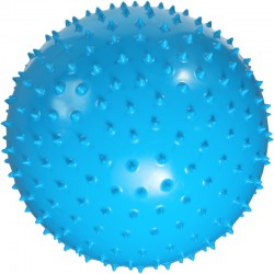 Piłka gumowa gimnastyczna z kolcami 20cm