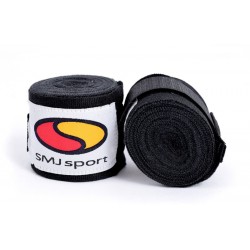 Bandaż bokserski bawełniany SMJ - 4m (2 sztuki)